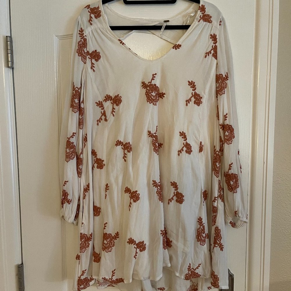 Free People Austin Embroidered Dress